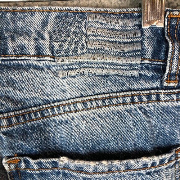 Revice Women's Wide Leg 5 Pocket Fashion L.A High Rise Denim Jeans Size 27x32 - Picture 3 of 9